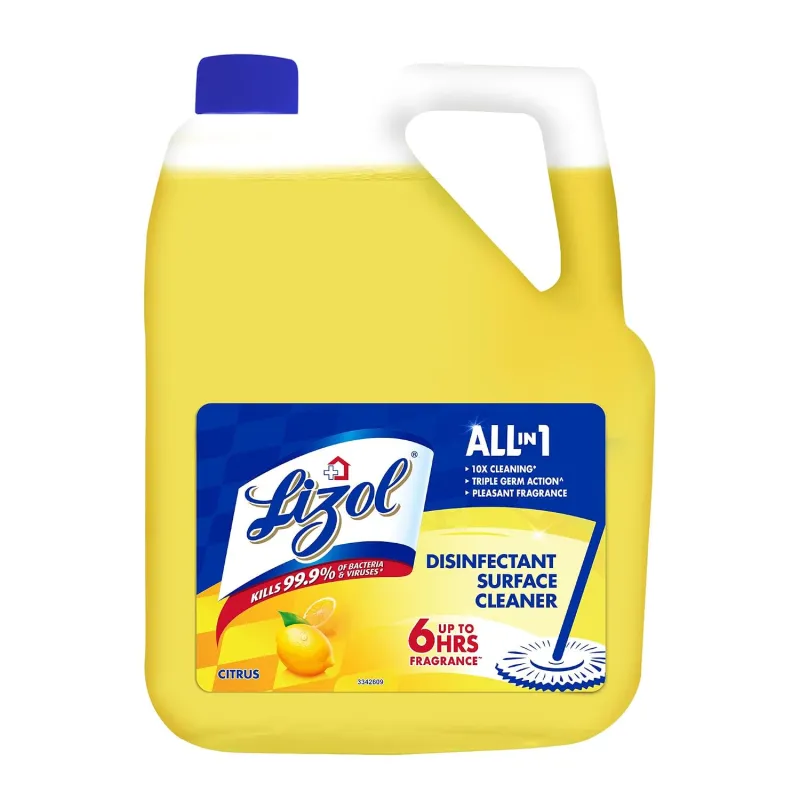 Lizol Disinfectant Surface & Floor Cleaner Liquid, Citrus – 5 Litre | Suitable for All Floor Cleaner Mops | Kills 99.9% Germs| India’s #1 Floor Rs. 699