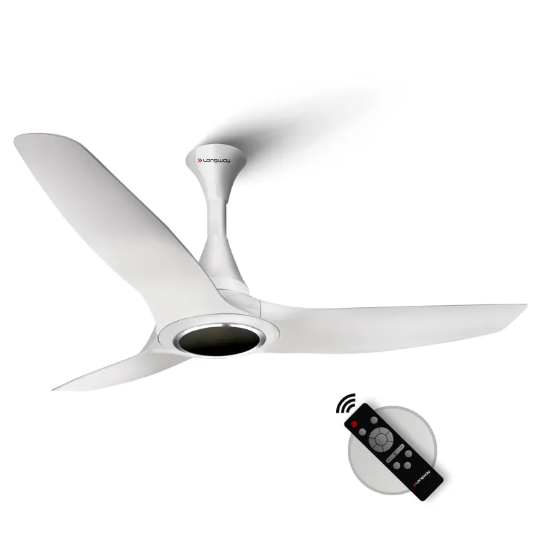 LONGWAY Glideon 1200mm BLDC Ceiling Fan with Remote Control | Premium Look with Ultra Silent Performance | ABS Blade & Body | BEE 5 Star Rated | Rs. 3999