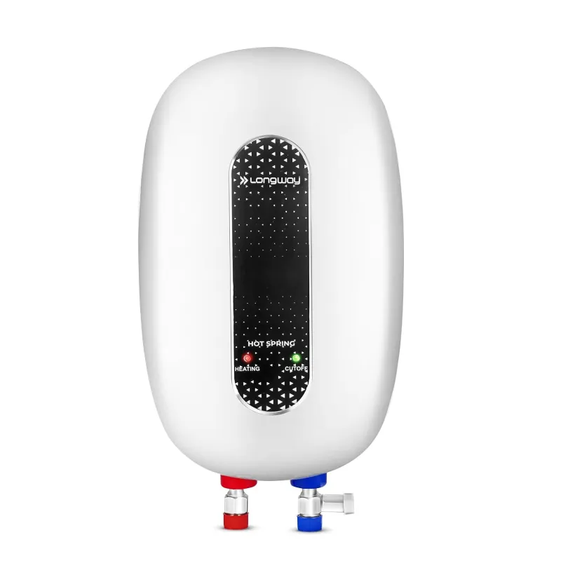 Longway Hotspring Automatic Instant Water Heater with Multiple Safety System & Rust-Proof ABS Body (White, 3 Ltr) Rs. 1799