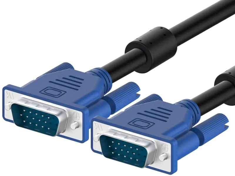 LS LAPSTER Quality Assured Male to Male VGA Cable 1.5 Meter, Support Monitor/PC/LCD/LED, Plasma, Projector, TFT (LST-VGACBLE-1.5M) Rs. 94