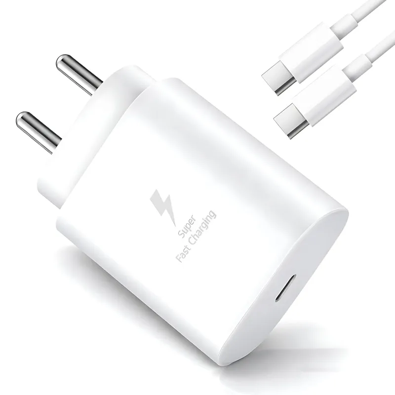 MAK 25W Charger with Cable for Samsung Galaxy M33 5G Charger Adapter Compatible with Galaxy M33 Charger, 25 Watt USB Type C to C Pd Charging Adapter Rs. 319