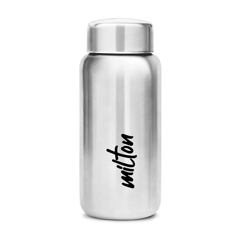 MILTON Aqua 500 Stainless Steel Water Bottle, 500 ml, Silver Rs. 195