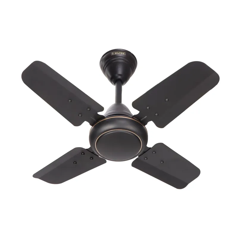 MILTON Brezza 600 mm Ceiling Fans for home | Energy Efficient Motor | High Air Delivery 600mm ceiling fan | 24 inch High Speed fan ceiling | 1Year Rs. 1399