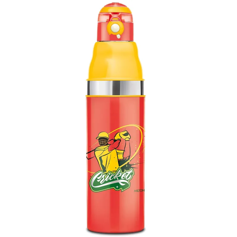 Milton Kool Stunner 900 Insulated School Kids Bottle with Inner Steel, 660 ml, Red Rs. 258