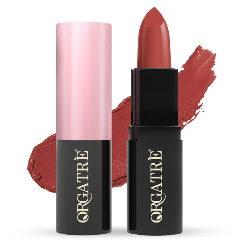 Orgatre MoodBliss Creamy Matte Long Lasting Bullet Lipstick for Women | Intense Colour, Keeps Lips Moisturised | Non-Drying | Highly Pigmented Rs. 99