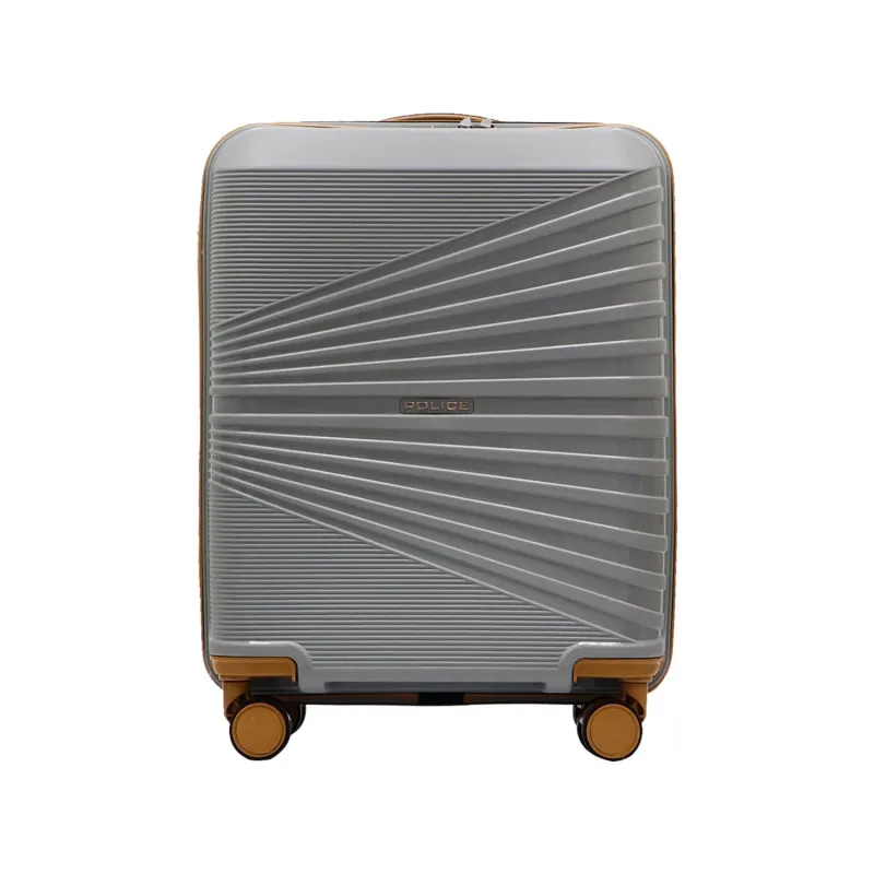 Police Origine Cabin Trolley | 65L Capacity TSA Lock 8 Smooth 360° Spinner Wheels Telescopic Handle PP Hard Shell | Lightweight 20″ Cabin Luggage for Rs. 1599