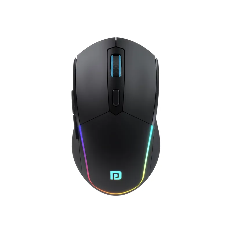 Portronics Toad One Bluetooth Mouse with 2.4 GHz & BT 5.3 Dual Wireless, 6 Buttons, Rechargeable, RGB Lights, Connect 3 Devices, Ergonomic Design for Rs. 569
