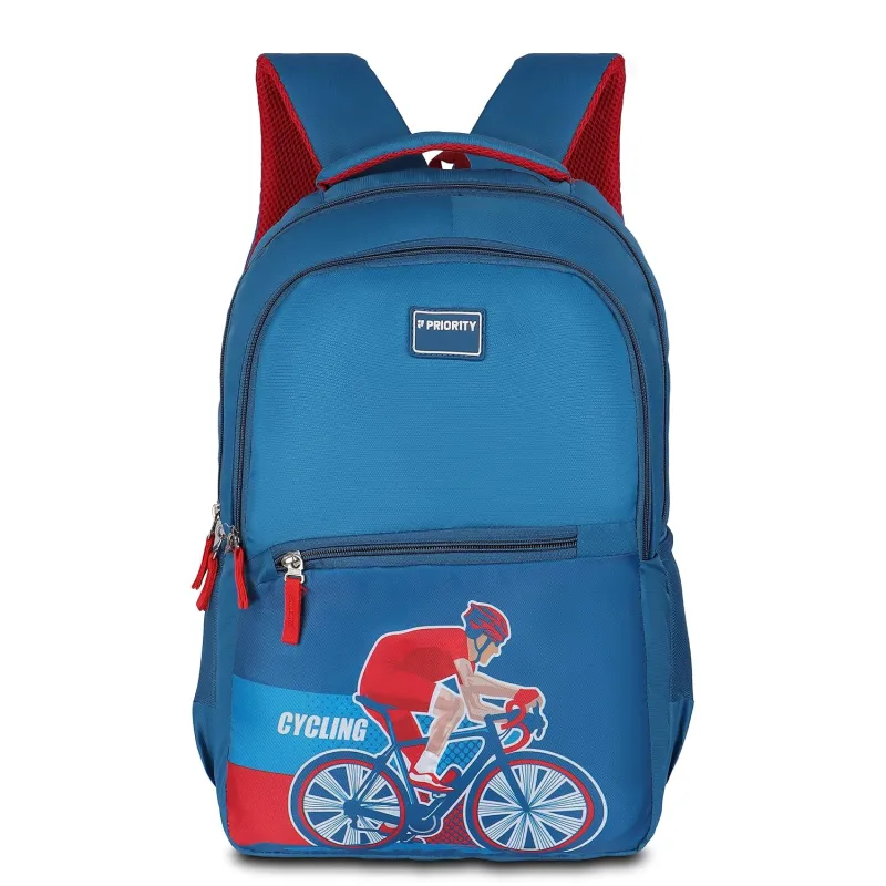 Priority Universalitres 004 Polyester 29 litres Airport Blue College Backpack For Boys & Girls|Casual Backpack For Men & Women|Office Backpack For Rs. 307