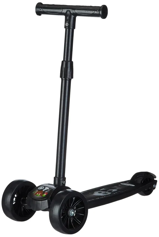 PRIVILON Global 3 Wheel Kick Scooter for Kids of Age 3-12 Years, All PU 3 Wheel 4 Level Height Adjustment, Light Weight 50kgs Weight Capacity for