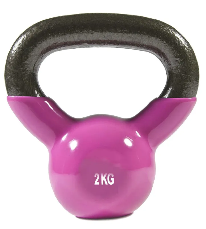 Protoner vinyl kettle bell (2 kg Pink) Rs. 432