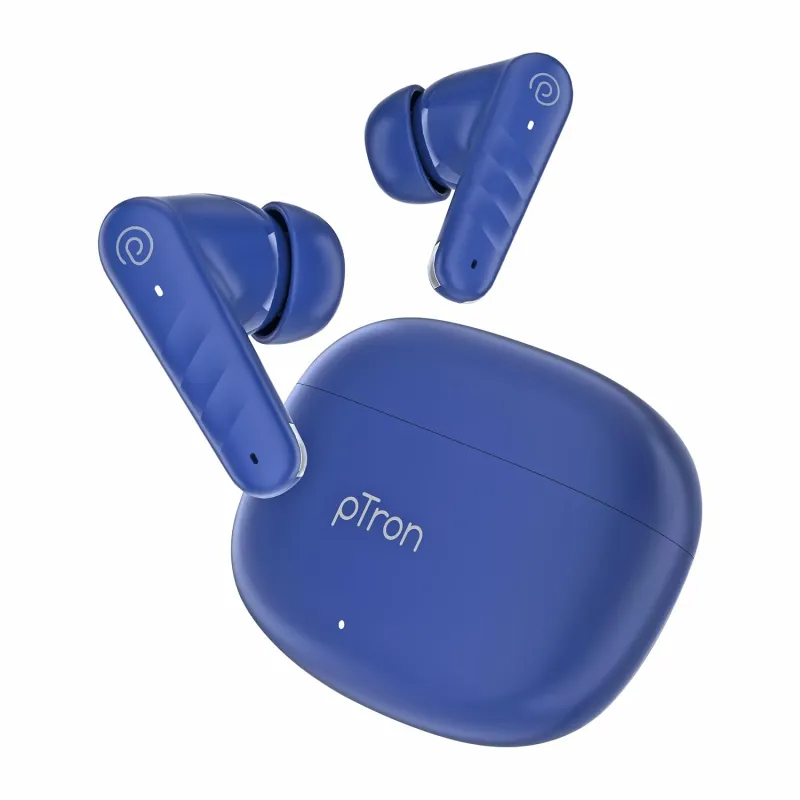 pTron Bassbuds Spark in-Ear TWS Earbuds with Stereo Sound, 40Hrs Playtime, Stereo Calls, Bluetooth V5.3 Headphones with Quick Pairing, Touch Control, Rs. 499