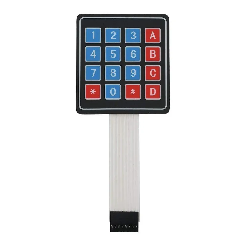 Robodo 4×4 Matrix Keypad Membrane Switch Arduino, Arm and Other MCU (Pack of 1) Rs. 80