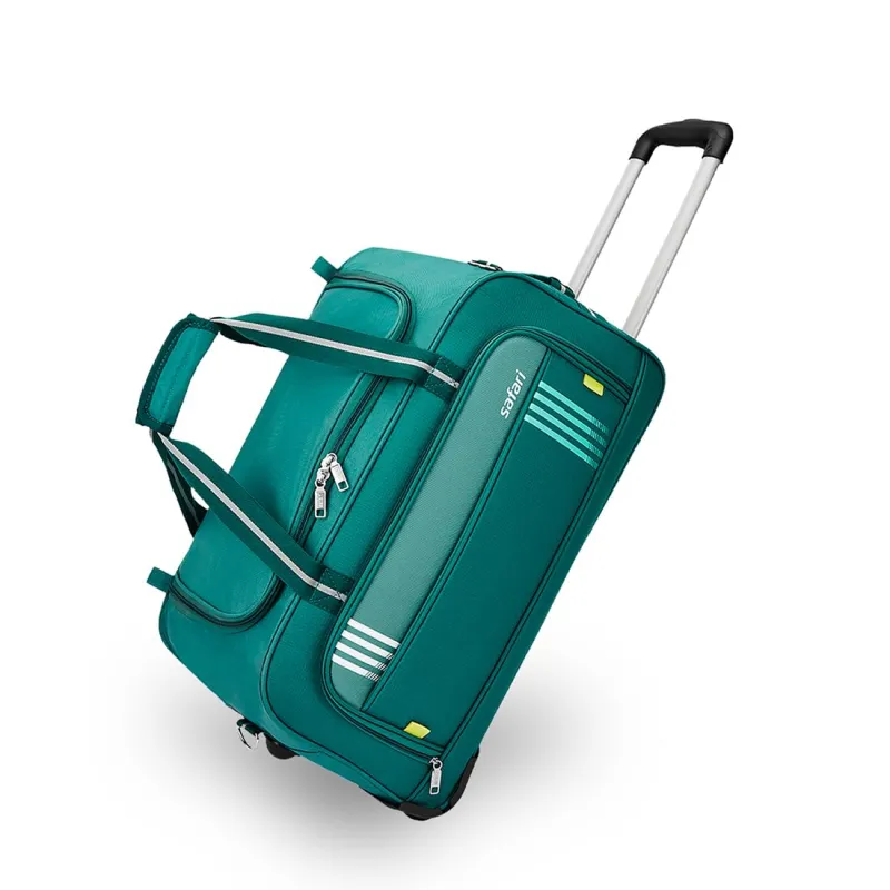 Safari Imperia Trolley 3 Years Warranty Duffle Bag (58 Cm, Teal) Rs. 880