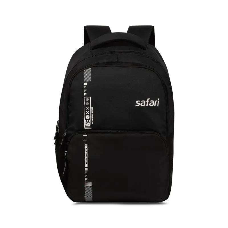 Safari Quill Large Laptop Backpack 26 Ltrs Water Resistant Fabric – Black Rs. 649