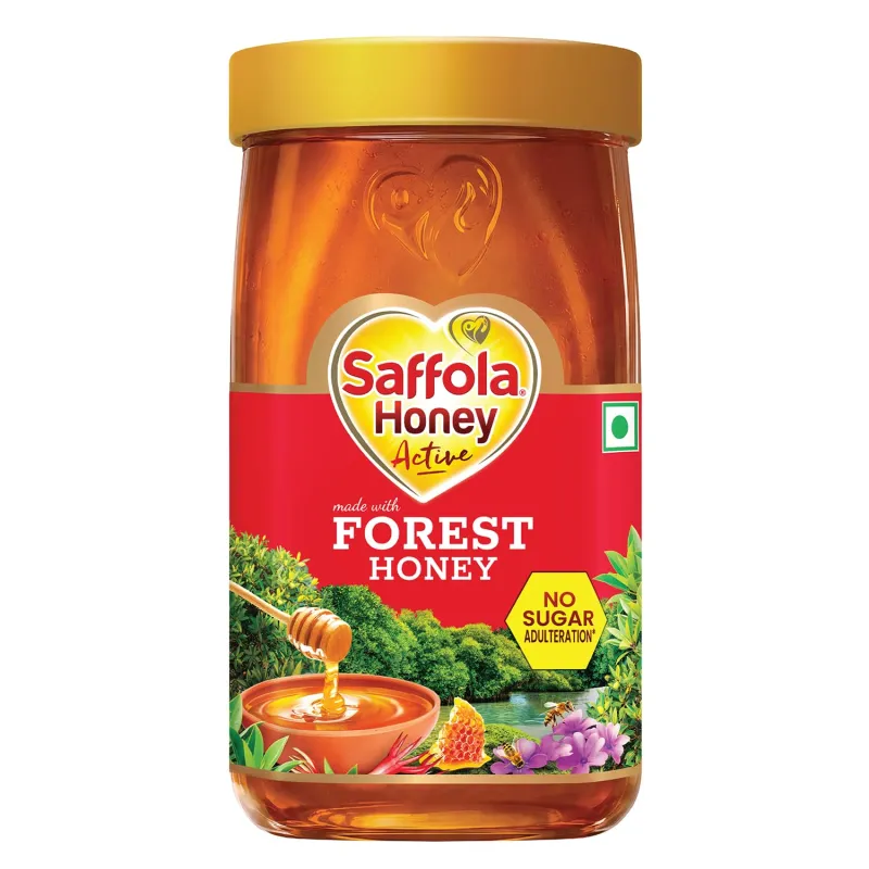 Saffola Honey Active, 1kg, Made with Forest Honey, Pure Honey, No sugar adulteration, Natural Immunity booster Rs. 201