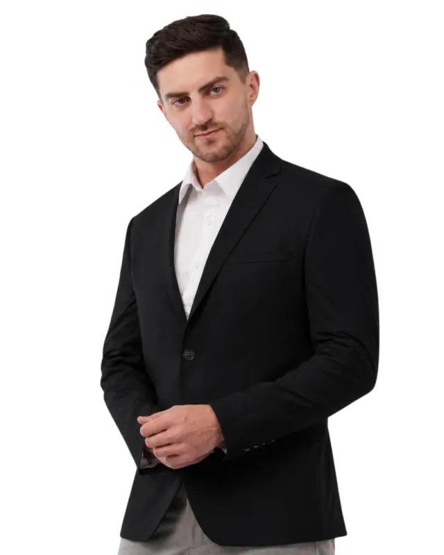 SaintX Men’s Premium 4-Way Comfy Stretch Sunscreen Casual Blazer|Light Weight, Designed for Summers|Fully Lined|Comfort able Slim Fit|Wrinkle Rs. 1779