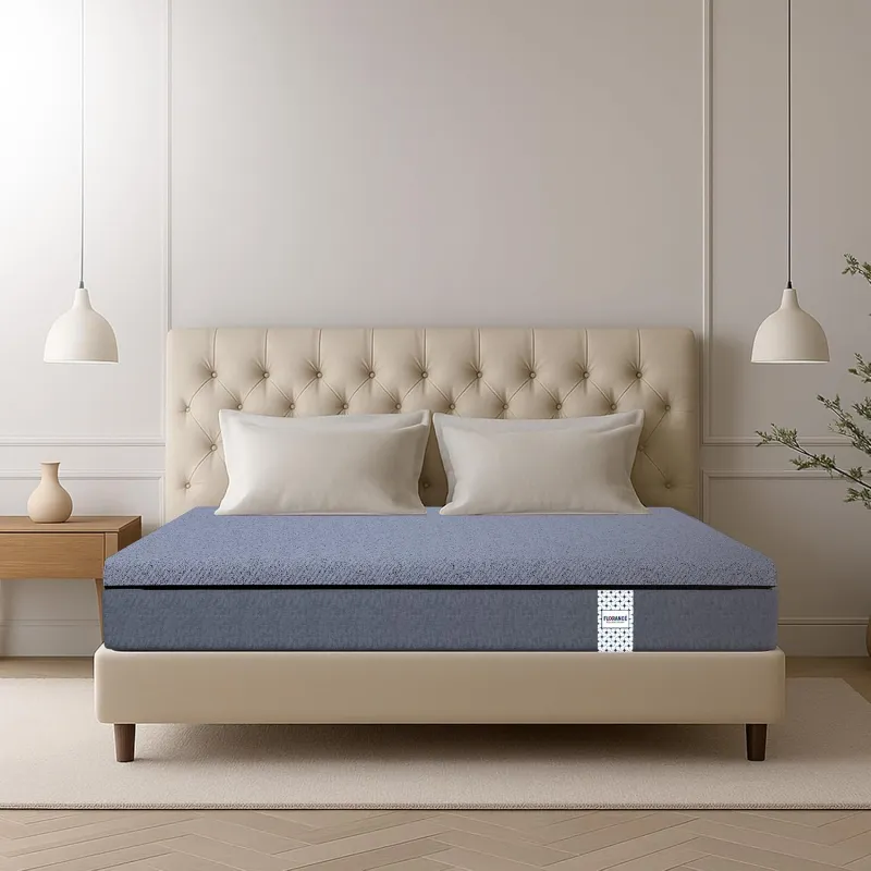 [SBI CC] Florance Orthopedic Mattress with 7 Zone Air Gel Memory Foam, Medium-Firm, Pressure Relief, Oeko Tex Certified Fabric, Zero Partner Disturbance, Rs. 7556