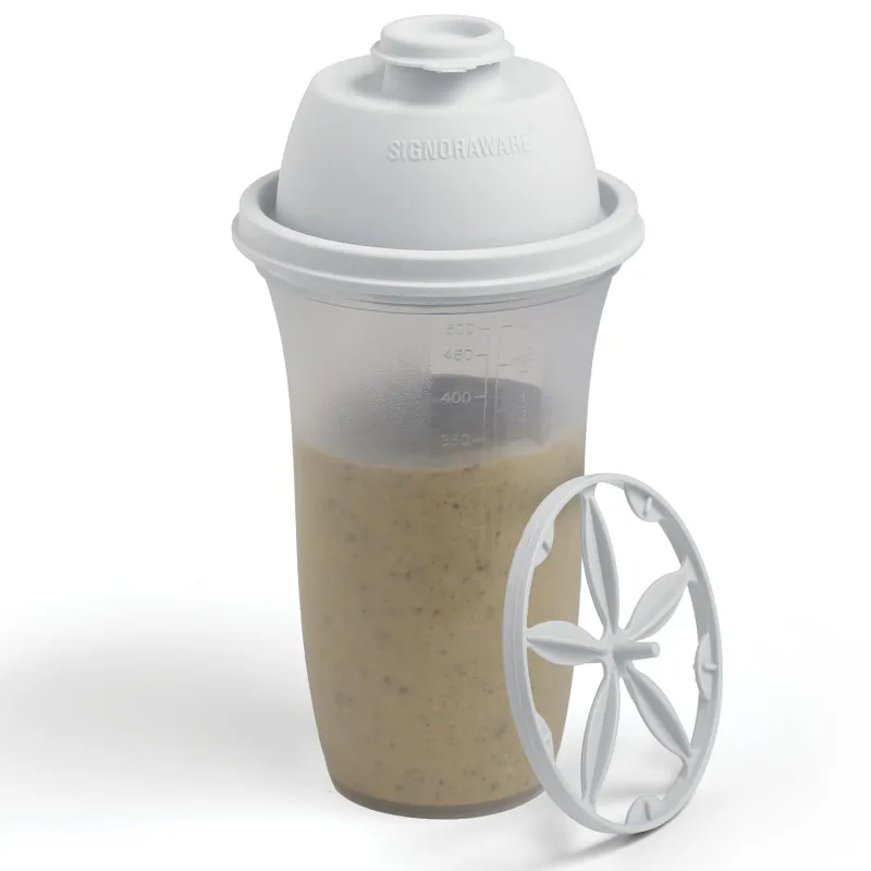 Signoraware Shake N Shake BPA Free Plastic Bottle (500ml | White) Rs. 103