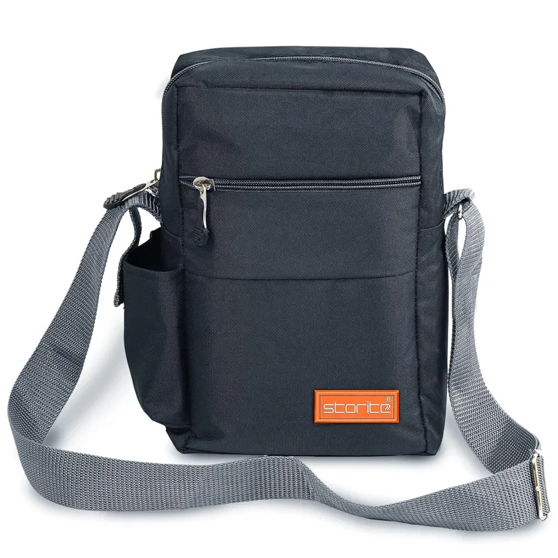 Storite Stylish Padded Mini Sling Crossbody Bag for Men and Women, Small Passport Travel Sling Bag Rs. 199