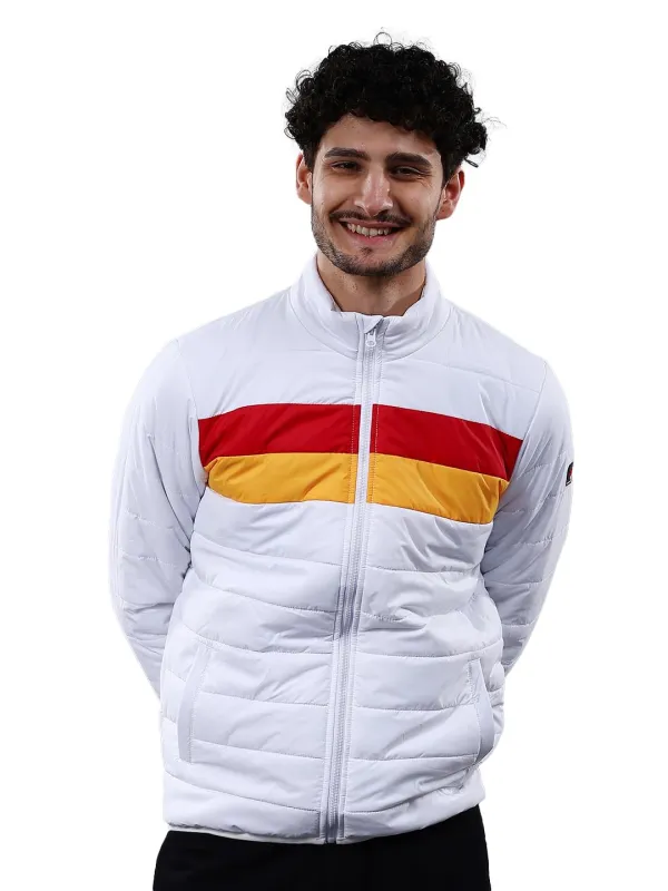 The Indian Garage Co Men’s Regular Fit Colourblocked Puffer Jackets Rs. 654