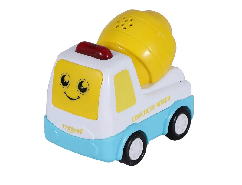 TOYZONE Friction Powered Mini Truck Series | Made in India | Friction Powered Toy | Unbreakable City Service Truck | Pull Back | Push & Go Crawling Rs. 100