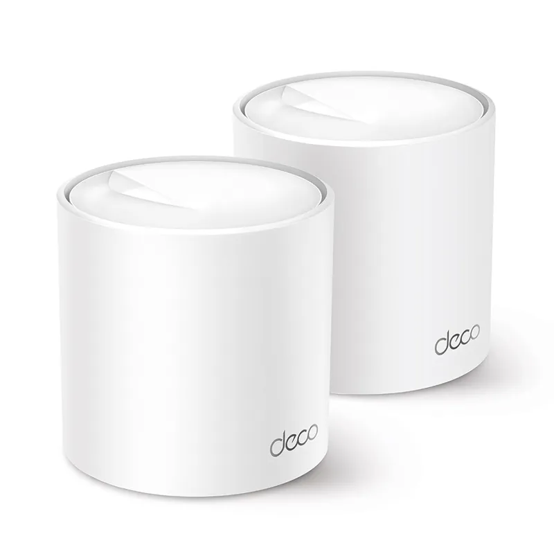 TP-Link Deco X50(2-Pack) AX3000 Whole Home Dual Band Mesh Wi-Fi 6 System, WiFi Router, AI-Driven, Coverage up to 4500ft², Connect up to 150 Devices, Rs. 11999