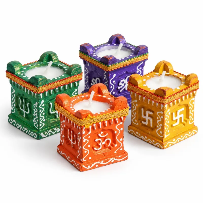 Tulsi Decorative Diya Candle Holders Rs. 39