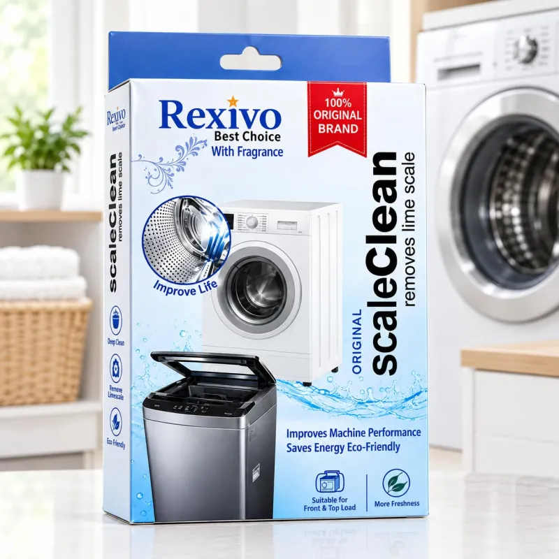 Washing Machine Descaler Powder | Removes Limescale, Detergent Residue & Bad Odor | Increases Machine Life & Efficiency | Suitable for Front & Top Rs. 99
