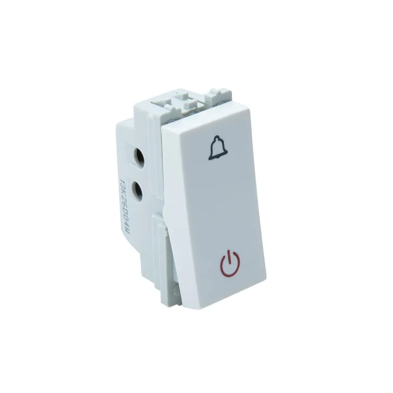 Wipro Northwest Nowa 6A Bell Push With Indicator, White (pack of 20) Rs. 1304