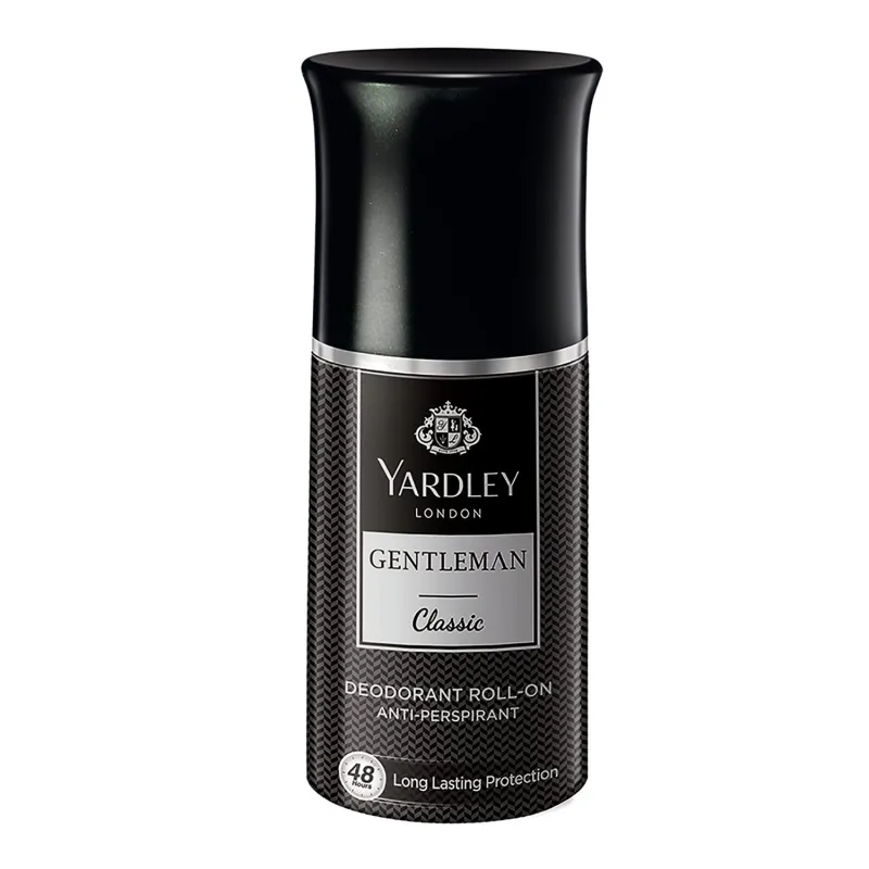 Yardley London Gentleman Classic Deodorant Roll-On| 48-Hours Long Lasting Scent| Men’s Body Deodorant| Roll-On for for Men| Masculine Fragrance| 50ml Rs. 136