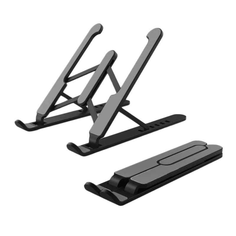 Zebronics-NS1000 Laptop Stand Featuring Foldable Design, Anti-Slip Silicone Rubber Pads, Supports Maximum of 5kgs Weight, 6 Adjustable Levels. Rs. 179