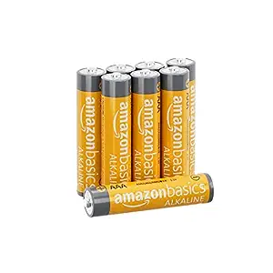 Amazon Basics AmazonBasics AAA Performance Alkaline Non-Rechargeable Batteries (8-Pack) – Appearance May Vary Rs. 169