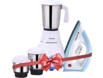 Candes Imperial+Iron Imperial+EI 550 W Mixer Grinder (3 Jars, White) Rs. 1449