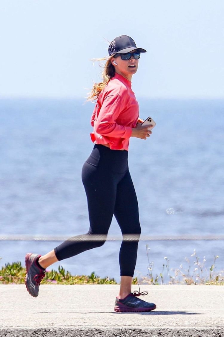 Ali Larter Spotted Jogging In Santa Monica