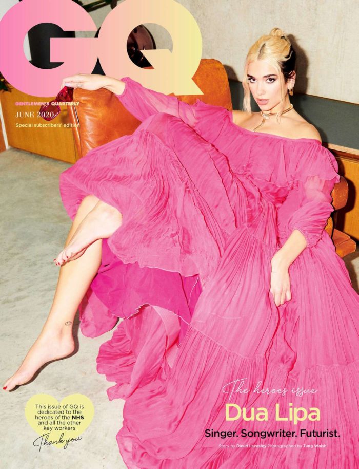 Pretty Dua Lipa For GQ UK Magazine (June 2020)