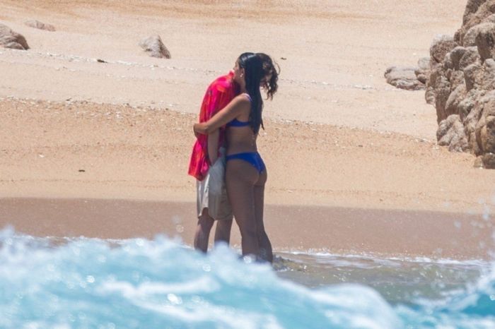 Eiza Gonzalez In A Blue Bikini On The Beach In Cabo San Lucas