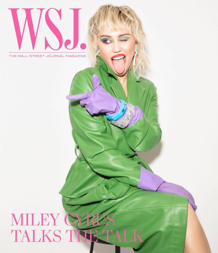 Funny Miley Cyrus For WSJ Magazine Photoshoot 2020
